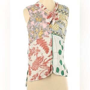 Anthropologie Moulinette Soeurs Venezia Print Top